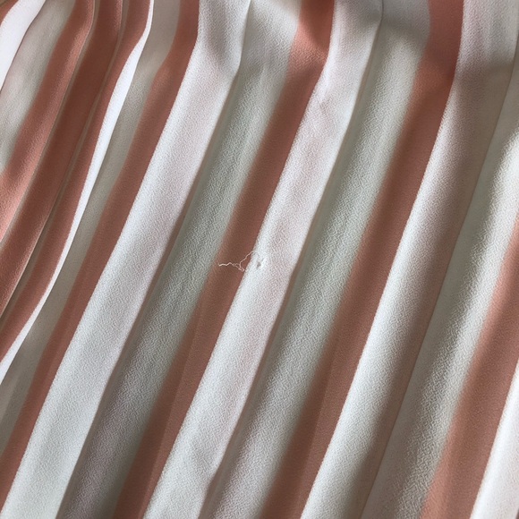 CLUB MONACO Rose/White Maxi Skirt - Picture 5 of 6